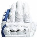 DAINESE 4-STROKE 2 GLOVES 金屬護具 短版防摔手套 #白藍 