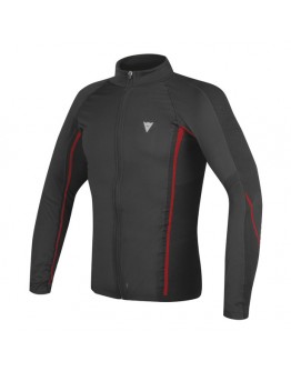 DAINESE D-CORE NO WIND THERMO TEE LS 長袖滑衣 保暖 BLACK/RED