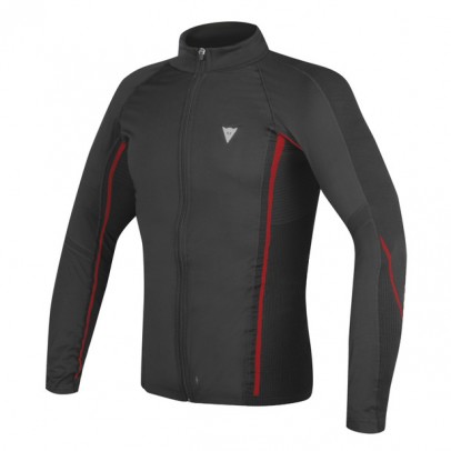 DAINESE D-CORE NO WIND THERMO TEE LS 長袖滑衣 保暖 BLACK/RED