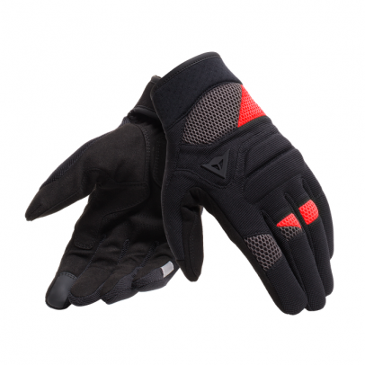DAINESE FOGAL UNISEX GLOVES 夏季防摔手套 #黑紅