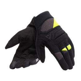 DAINESE FOGAL UNISEX GLOVES 夏季防摔手套 #黑黃