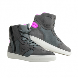 DAINESE METROPOLIS LADY SHOES 女版 休閒防摔車靴 #灰粉