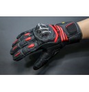 MOTO46 V2 Gloves 防摔短手套 Black/Red #黑紅