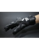 MOTO46 V2 Gloves 防摔短手套 Black/White #黑白