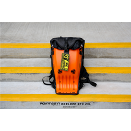 瑞典 POINT65N BOBLBEE GTX 25L 霧面橘 硬殼騎士後背包 人體工學 CE認證 筆電包