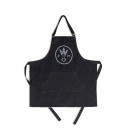 Pando Moto APRON BLACK 義大利頂級CANDIANI牛仔布圍裙