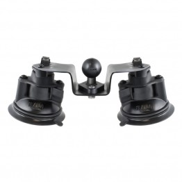 RAM® 【RAM-B-189B-PIV1U】 Twist-Lock™ 雙吸盤球座