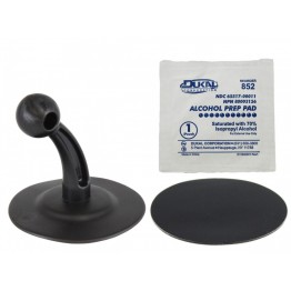 RAM® 【RAP-SB-180NBU】車用黏貼底座 SB球 黏性圓形萬向球座