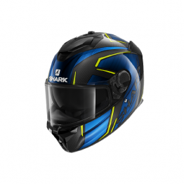 SHARK SPARTAN GT CARBON KROMIUM 全罩式安全帽 碳纖維 彩繪 HE7008DUB #黑藍
