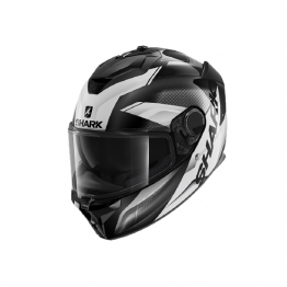 SHARK SPARTAN GT ELGEN 全罩式安全帽 彩繪 HE7053KAW #黑白