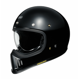 SHOEI EX-ZERO 復古 全罩安全帽 素色款 #亮黑