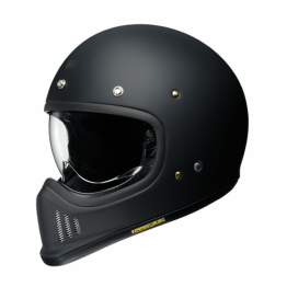 SHOEI EX-ZERO 復古 全罩安全帽 素色款 #消光黑