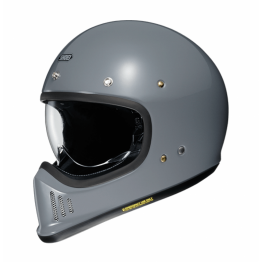 SHOEI EX-ZERO 復古 全罩安全帽 素色款 #水泥灰