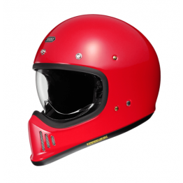 SHOEI EX-ZERO 復古 全罩安全帽 素色款 #亮紅