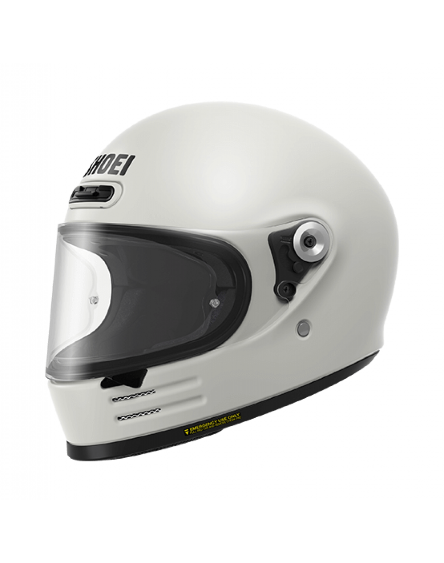 Shoei Glamster 復古全罩安全帽素色款 米白色