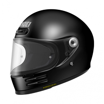 SHOEI GLAMSTER 復古 全罩安全帽 素色款 #亮黑