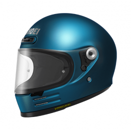 SHOEI GLAMSTER 復古 全罩安全帽 素色款 #拉古納藍