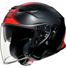 SHOEI J-Cruise II 3/4安全帽 彩繪 #ADAGIO TC-1 紅黑