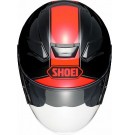 SHOEI J-Cruise II 3/4安全帽 彩繪 #ADAGIO TC-1 紅黑