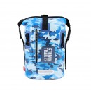 STREAM TRAIL Dry Tank 25L 防水雙肩背包 D2 #迷彩藍