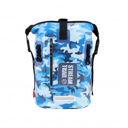 STREAM TRAIL Dry Tank 25L 防水雙肩背包 D2 #迷彩藍