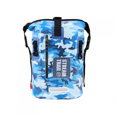 STREAM TRAIL Dry Tank 25L 防水雙肩背包 D2 #迷彩藍