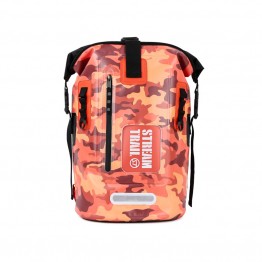 STREAM TRAIL Dry Tank 25L 防水雙肩背包 D2 #迷彩橘