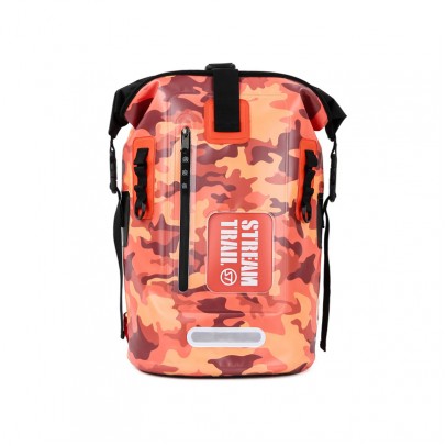 STREAM TRAIL Dry Tank 25L 防水雙肩背包 D2 #迷彩橘