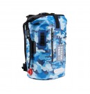 STREAM TRAIL Dry Tank 25L 防水雙肩背包 D2 #迷彩藍