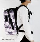 STREAM TRAIL Dry Tank 25L 防水雙肩背包 D2 #迷彩白