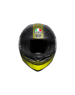 AGV K1﻿ 全罩安全帽 選手彩繪 #EDGE 46 消光黑 ROSSI 46 亞洲限定版