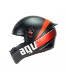 AGV K1﻿ 全罩安全帽 GRIP 消光黑紅