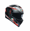 AGV K5S PLASMA BLACK/GREY/RED