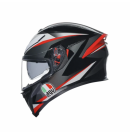 AGV K5S PLASMA BLACK/GREY/RED