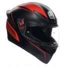 AGV K1S WARMUP MATT BLACK/RED 