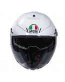 AGV 帽 K-5 JET 3/4罩安全帽 素色 #White 亮白