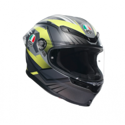 AGV K6 S EXCITE MATT CAMO FLOW YELLOW