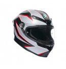 AGV K6 S FLASH MATT BLACK GRAY RED