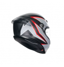 AGV K6 S FLASH MATT BLACK GRAY RED