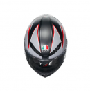 AGV K6 S FLASH MATT BLACK GRAY RED