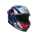 AGV K6 S SLASHCUT BLACK BLUE RED