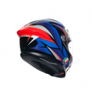 AGV K6 S SLASHCUT BLACK BLUE RED