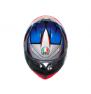 AGV K6 S SLASHCUT BLACK BLUE RED