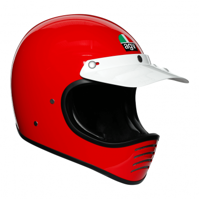 AGV X101 全罩式安全帽 素色 #亮紅