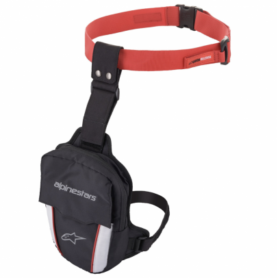 ALPINESTARS ACCESS THIGH BAG BLACK RED WHITE