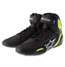 ALPINESTARS FASTER-3 SHOES 防摔 透氣 短筒車靴  #黑黃藍