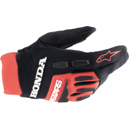ALPINESTARS HONDA FULL BORE GLOVES BRIGHT RED/BLACK