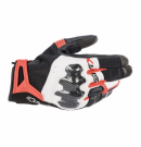 ALPINESTARS 防摔手套 SMX-R A星 休閒 短手套 夏季 透氣 觸控 碳纖維護具 亞洲限定 黑白紅