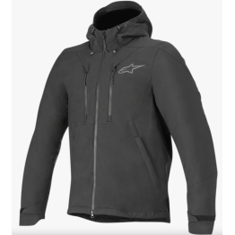 ALPINESTARS DOMINO TECH HOODIE 冬季 休閒款 防摔衣 防潑水 連帽 黑