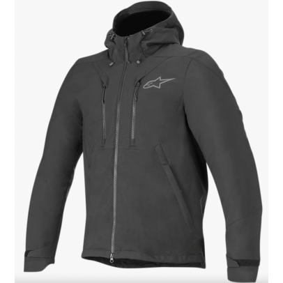 ALPINESTARS DOMINO TECH HOODIE 冬季 休閒款 防摔衣 防潑水 連帽 黑